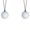 Lampa wisząca designerska kule Sling 10355 Nowodvorski nad stół czarna biała