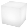 Ledowa lampa stojąca Cubic ES-C3535 LED 5W RGBW IP65 tarasowa kwadrat biała