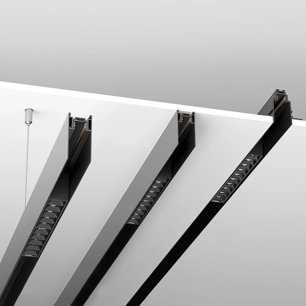 Owalna lampa szynowa ścieżka świetlna Points TR082-1-6W3K-M-B LED 6W 3000K czarny