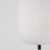 Nowoczesna lampa wisząca Marc LE42722 czarna do przedpokoju loftowy zwis