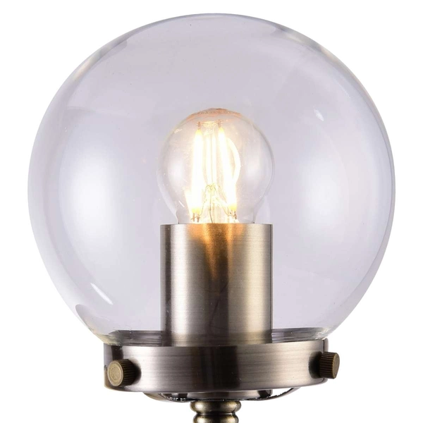Kinkiet ścienny BALLET 21-70852 loftowy szklana kula ball przezroczysta