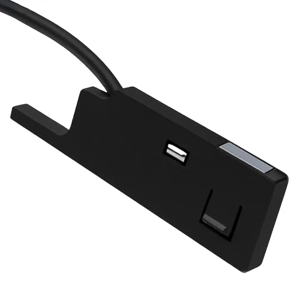 Łącznik z kablami do szyn magnetycznych Magnetic Track ML2171 czarny