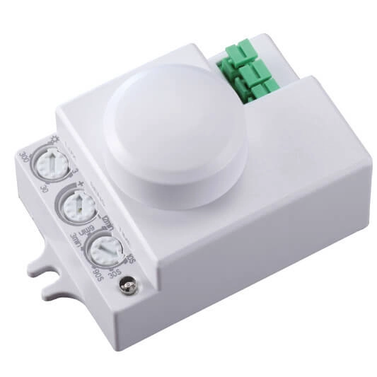 Biały plafon pokojowy 137623620972 okrągły z czujnikiem