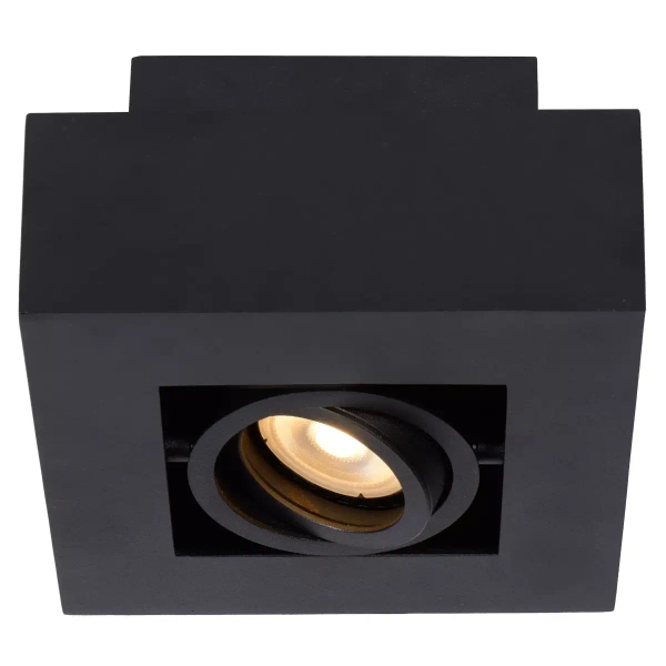 Natynkowa lampa sufitowa XIRAX 09119/06/30 Lucide do jadalni czarna