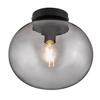 Sufitowa lampa szklana Alton 2010506047 czarny przydymiony