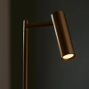 Stojąca lampa tubka Dedicated Reader 99774 LED 4W 3000K mosiądz