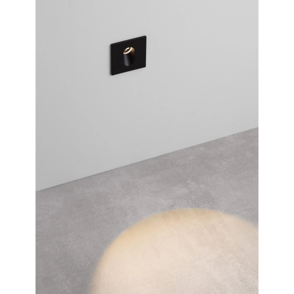 Wpust ogrodowy kwadratowy ZALIRCO LE75331 LED 3W 3000K IP65 antracyt