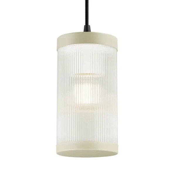 Wisząca lampa zewnętrzna tuba Coupar 2218053008 IP54 beżowy