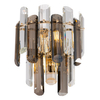 Lampa ścienna kryształowa glamour dekoracyjna złoty Flare OUTLET