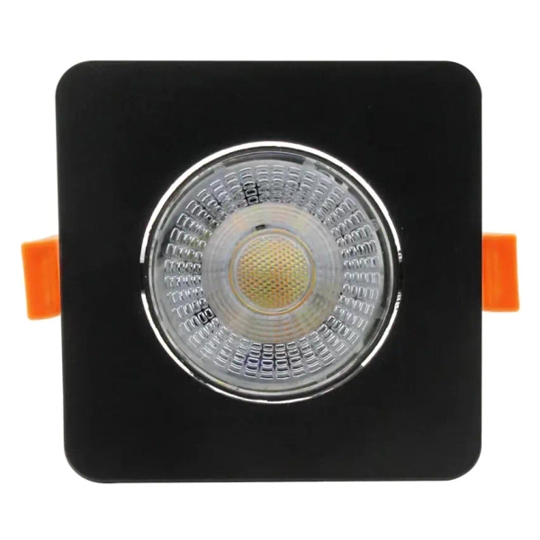 Sufitowa lampa wpuszczana PLUS LP-1506/1RS BK Square LED 3-7W CCT czarna