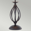 Lampka nocna Artisan ART-TL-BLACK Elstead abażurowa metalowa biała czarna