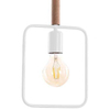 Skandynawska lampa wisząca Frame 31-73563 ramka zwis loftowy biały