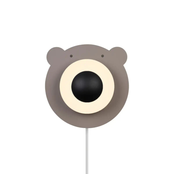 Dziecięcy kinkiet ścienny miś BRUNABEAR 2312951018 brązowy