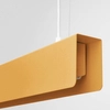 Lampa zwis nad wyspę Spark SL.1396 prostokątna do jadalni złota