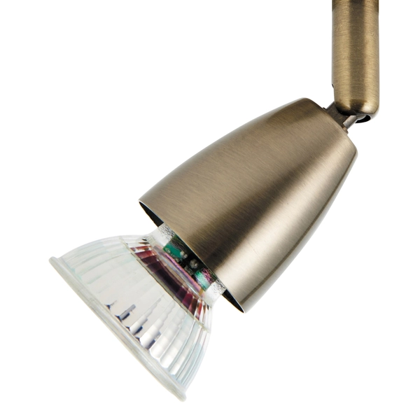 Sufitowa lampa reflektorowa Amalfi 60999 Saxby ściemniacz mosiądz