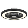 Sufitowa lampa wentylator BLIZZAK 3653 LED 45W 3000-6500K czarny biały