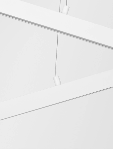 Pokojowa lampa wisząca PUEBLA LE42800 listwy LED 40W 3000K białe