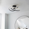 Ledowy plafon Dune 97633 LED 42W 3000K ze ściemniaczem czarny