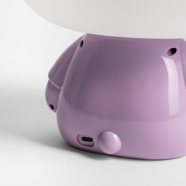 Lampka LED na komodę Hippo KDR-613B-PE Zumaline 3W 4000K fioletowa biała