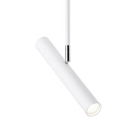 Reflektorowa LAMPA sufitowa YABU 7705 Shilo regulowana OPRAWA tuba do szynowego systemu 3-fazowego biała