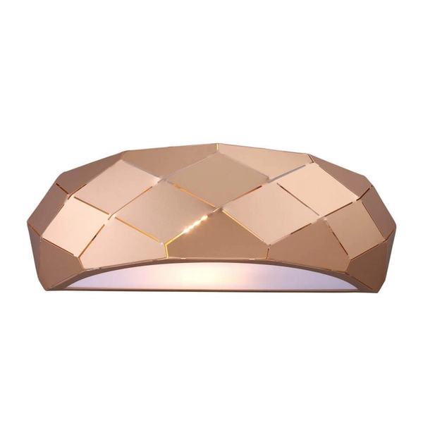 Półokrągła lampa ścienna Reus LP-8069/1W GD Light Prestige złota