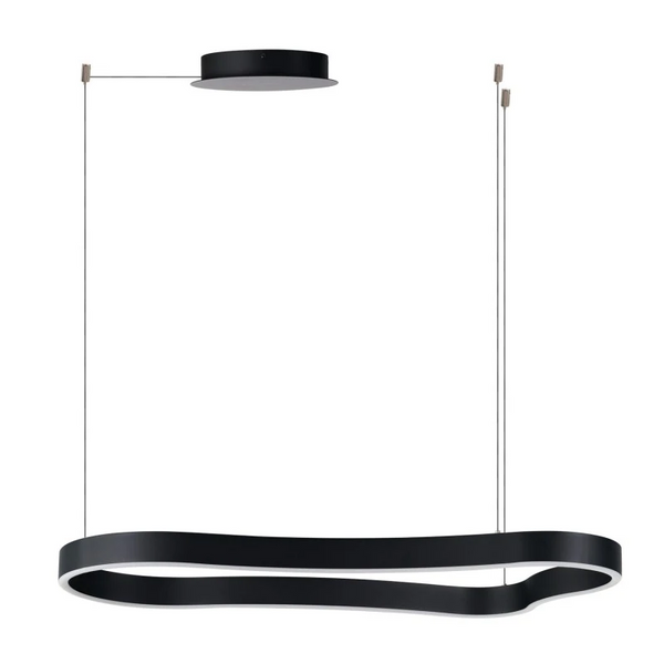 Wisząca lampa MIRABELLA czarna AZ6744 1x48W LED 3000K ściemnialna