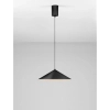 Stożkowa wisząca lampa ZOLBINO LE45422 LED 12W 3000K czarny