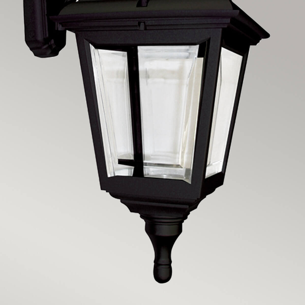 Lampka elewacyjna KERRY-WALL Elstead lampion metalowa czarna