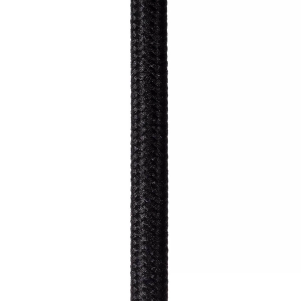 Wisząca lampa loftowa Marius kaskada czarna przydymiona