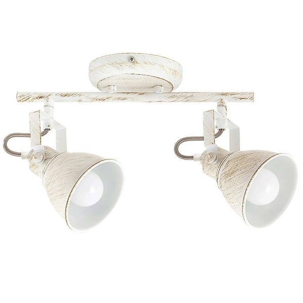 Plafon LAMPA sufitowa VIVIENNE 5967 Rabalux industrialna OPRAWA ścienna LISTWA regulowane reflektorki retro białe