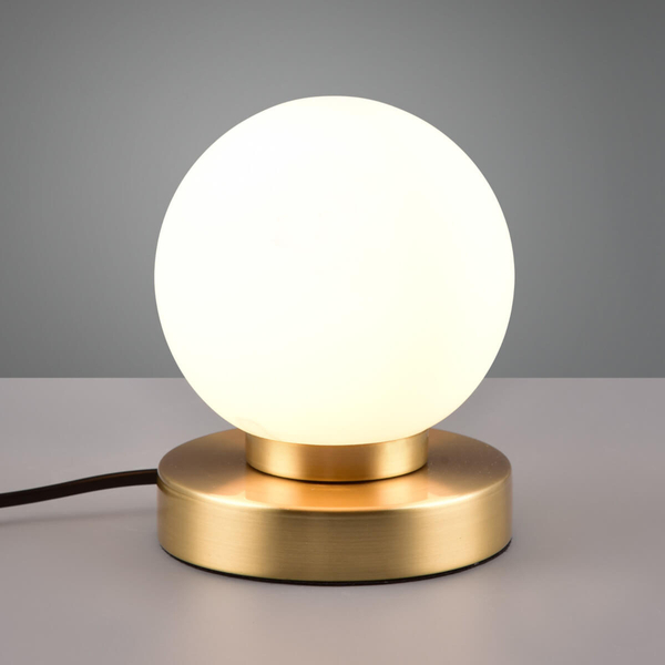 Nocna lampka Prinz R54011008 RL Light bańka do salonu złota biała