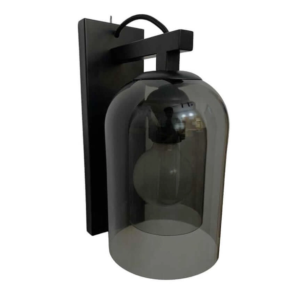 Ścienna lampa loftowa CGBELLKIN do sypialni przydymiona