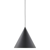 Nowoczesna lampa wisząca CONO 10057 do salonu stożek czarny