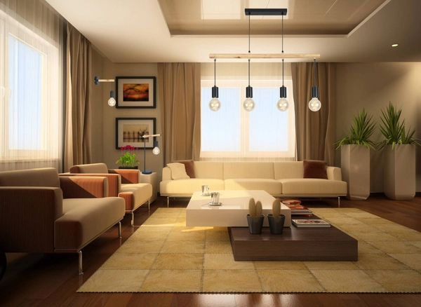 Wisząca lampa skandynawska IZZY 34-77929 belka metalowy drewniany czarny