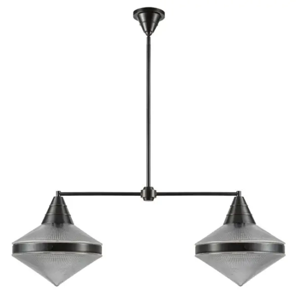 Modernistyczna lampa wisząca Willard QN-WILLARD-LP2-UBZ-PG szary