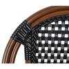 Ogrodowe krzesło Cafe Paris KH1501100219 King Home rattan brązowe
