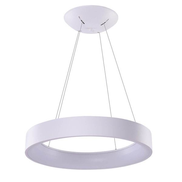Wisząca lampa salonowa Solvent LED 120W pilot biała