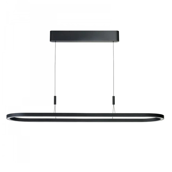 Lampa wisząca ściemnialna nowoczesna do jadalni LAYLA LED 60W 3000K AZ6758 czarna