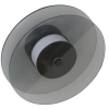 Szklany kinkiet ścienny Casy LP-3176/1W SM LED 6W CCT przydymiony czarny