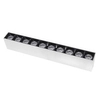 Prostokątna lampa natynkowa 1063 Domeno LED 30W 3000K oczka do pokoju biała