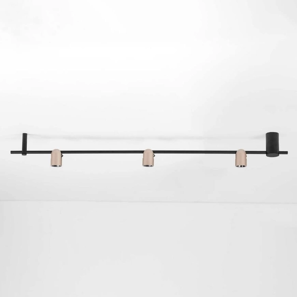 Sufitowa lampa do salonu BULOBU LE44762 LED 21W 3000K tubki złoty czarny