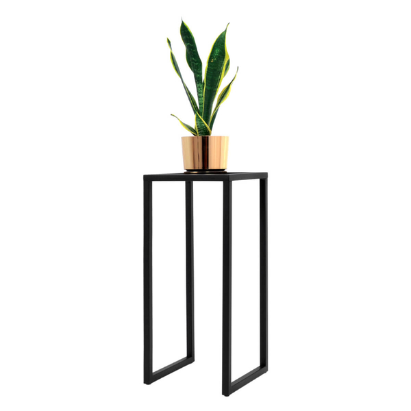 Stojak na kwiaty Kaja Home KS-07 KWIETNIK ECO M metalowy czarny