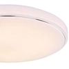 LAMPA sufitowa KALLE 48408-40 Globo okrągła OPRAWA plafon LED 5W 3000K - 6000K metalowy biały chrom