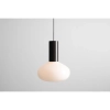 Kulista lampa wisząca do jadalni Flo Mokka M 7000G28_M brązowa