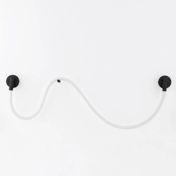 Designerska lampa ścienna CURA LE44259 LED 14W 3000K czarna biała