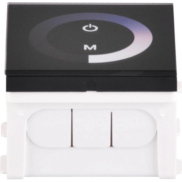 Włącznik dotykowy ze ściemniaczem do taśm LED 318596 czarny