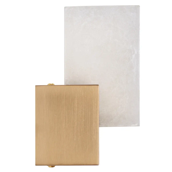 Lampa ścienna CUBO ST-DL-8537 gold LED 3W 3000K kostka złota biała