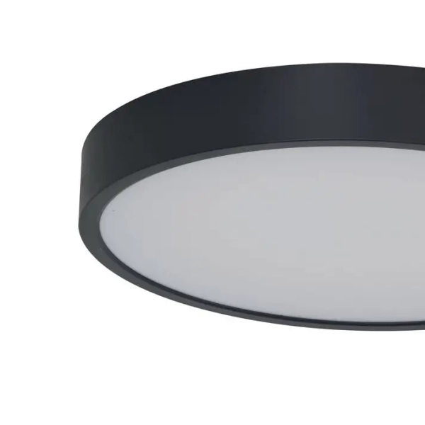 Plafon ściemnialny do łazienki PANDINO AZ6592 LED 32W 2800-6000K IP44 czarny