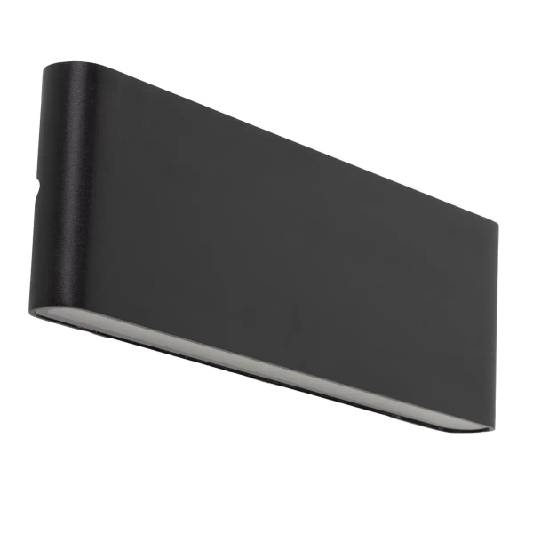 Loftowy ścienny kinkiet Arwena L 18186 LED 3000K IP54 czarny