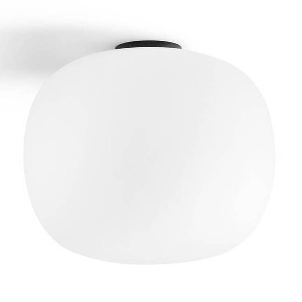 LAMPA sufitowa JUKON LP-052/1C Light Prestige szklana OPRAWA loftowa kula biała